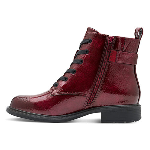 Jana Ankle Boots - 25278-45 - Red Patent