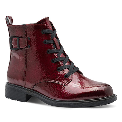 Jana Ankle Boots - 25278-45 - Red Patent