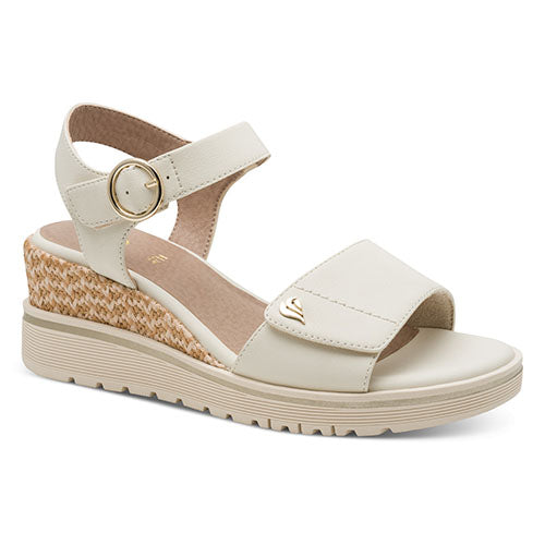 Jana Ladies Wedge Sandals - 28365-46 - Beige