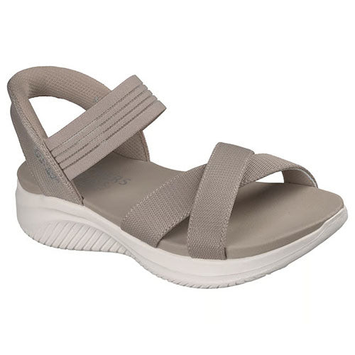 Skechers Slip-Ins Ladies Sandals - 119975 - Taupe