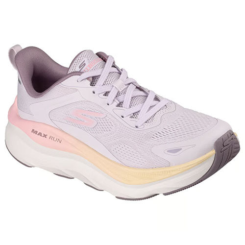 Skechers Ladies Laced Trainers - 129202 - Lavender
