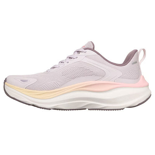 Skechers Ladies Laced Trainers - 129202 - Lavender