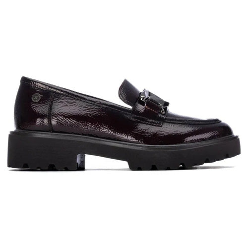 XTI Ladies Loafers- 146258 - Burgundy Patent