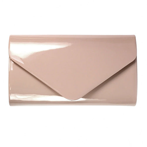 Lunar Blaze Handbag - Nude Patent