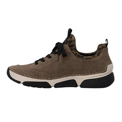 Rieker Comfort Trainer - 45973 - Green / Brown