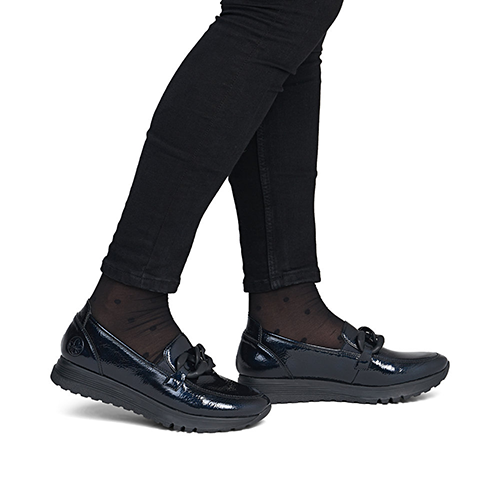 Rieker Ladies Loafer - 49051 - Navy