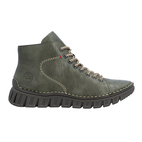 Rieker Ladies Ankle Boots - 57501 - Khaki