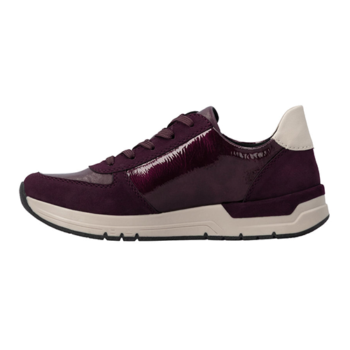 Rieker Ladies Trainers - 58902 - Burgundy