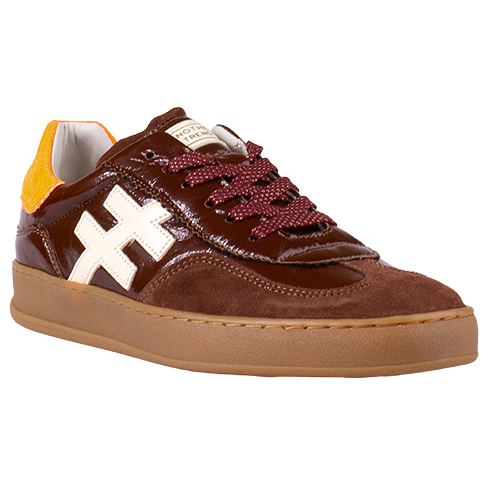 Another Trend Ladies Trainers - A0329263 - Burgundy Mix