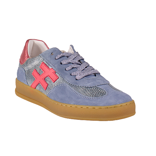 Another Trend Ladies Trainers - A032 C1 26 - Blue/Pink