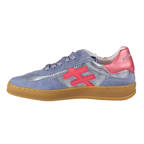 Another Trend Ladies Trainers - A032 C1 26 - Blue/Pink