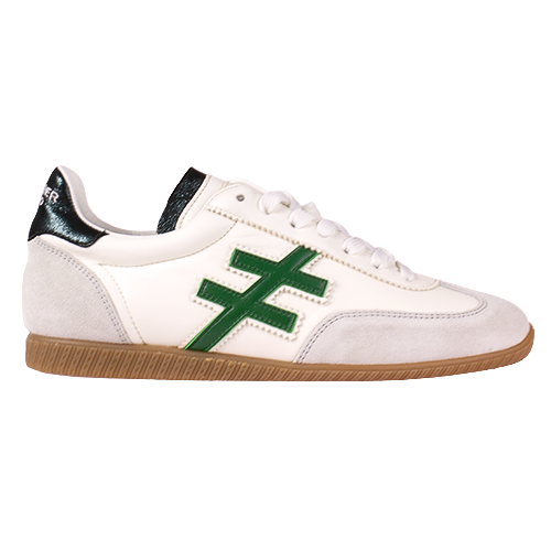 Another Trend Ladies Trainers - A07804 90 - White/Green