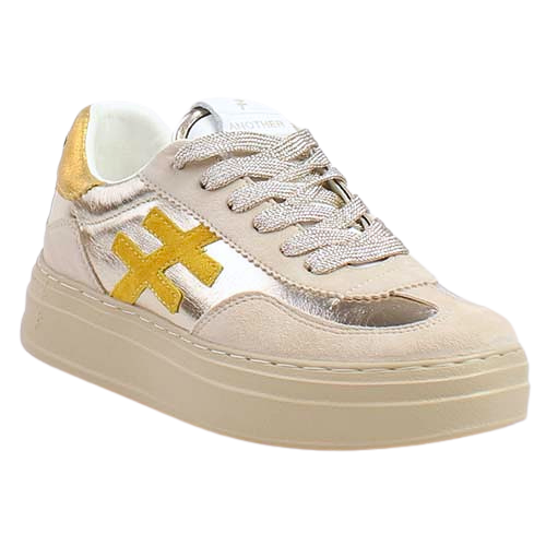 Another Trend Platform Trainers - A035 78 - Gold/Beige