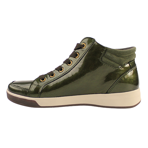 Ara Ladies Hi Top Trainers - 24499-84 - Green