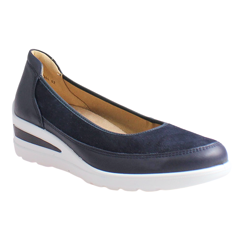 Ara Ladies Wedge Pumps - 50664-02 - Navy