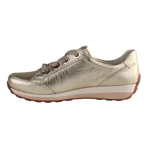 Ara Wedge Trainers - 44587-17 - Gold