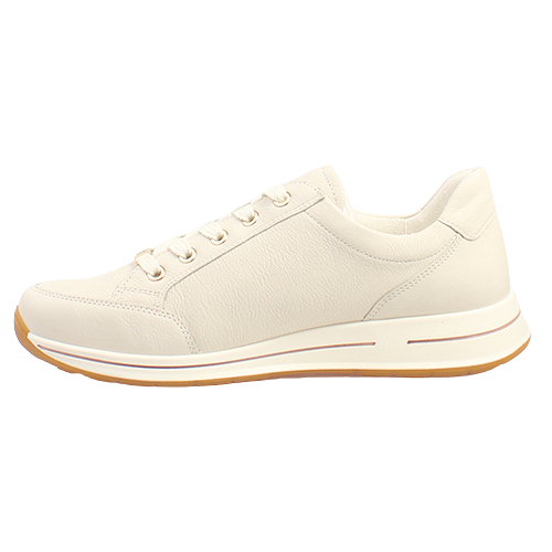 Ara Ladies Wide Fit Trainers - 24801-97 - Cream