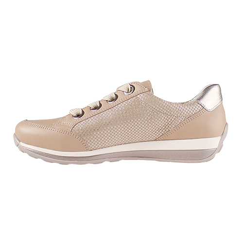 Ara Wedge Trainers - 44587-58 - Beige