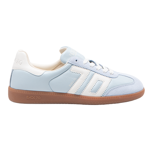 Back70 Ladies Retro Trainers - Cloud - Blue