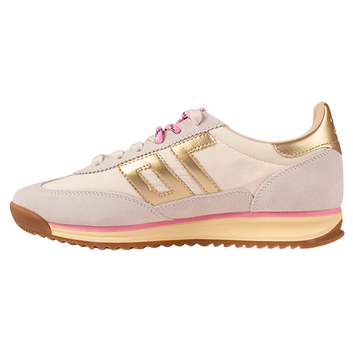 Back70 Ladies Trainers - Jogger - Pink/white/gold