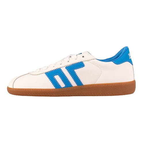 Back 70 Ladies Trainers - Shelly - White/Turqoise