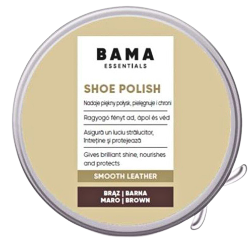 Bama Essentials Shoe Polish-Brown-40g