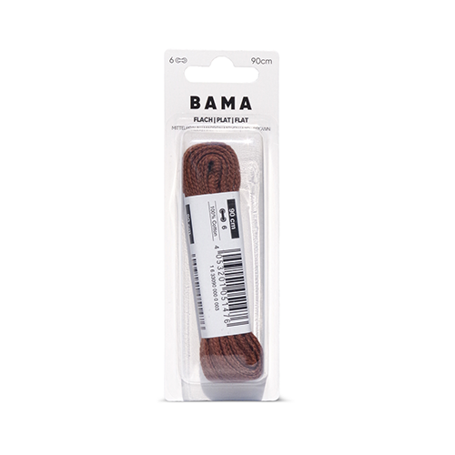 Bama Flat Laces - 90cm - Brown