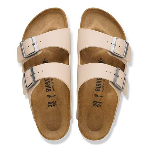 Birkenstock Ladies Birko-Flor Sandal - Arizona - Sandcastle