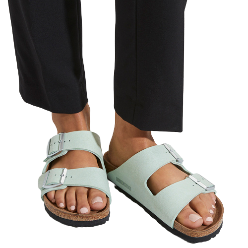Birkenstock Ladies Vegan Mules-Arizona BS -Mint