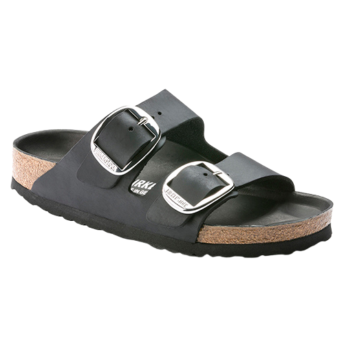 Birkenstock Ladies Sandals - Arizona Big Buckle - Black