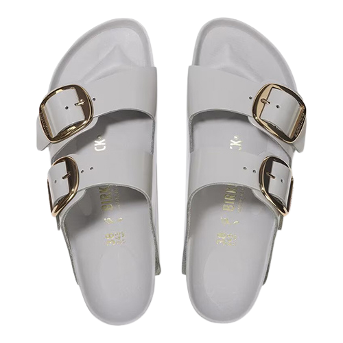 Birkenstock Ladies Sandals - Arizona Big Buckle - Stone Coin