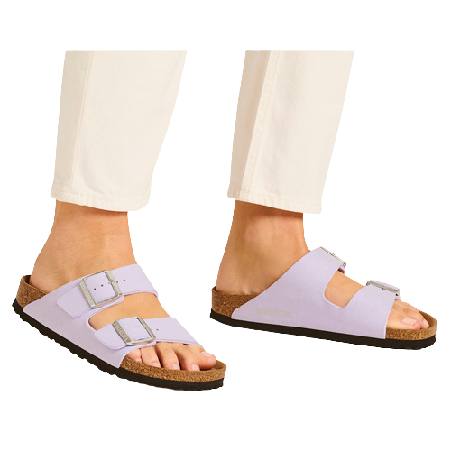 Birkenstock Ladies Vegan Mules- Arizona BS - Purple