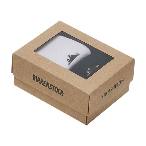 Birkenstock Set Cotton Ribbed Socks - Black/White