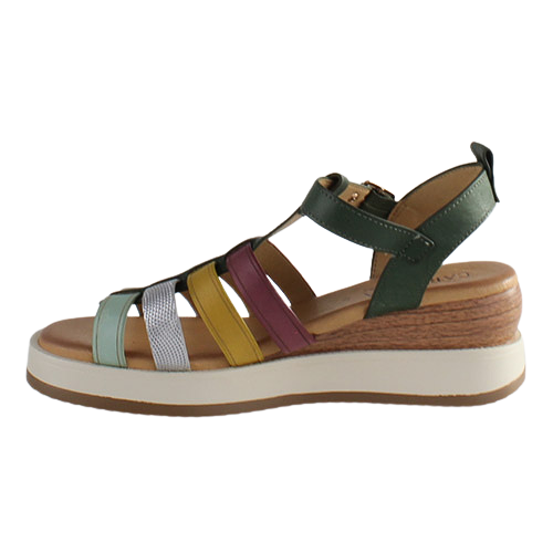 Carmela  Wedge Sandals - 161607 - Green