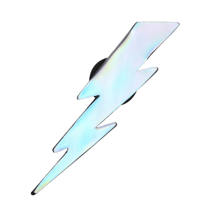 Crocs Iridescent Lightning Bolt Jibbitz - Multi