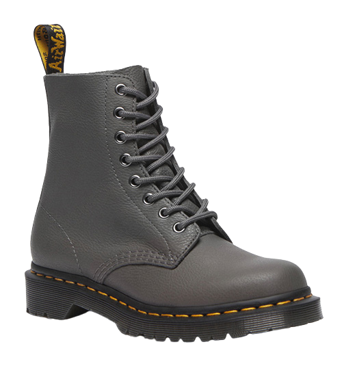 Dr. Martens 8 Eyelet Boots - 1460 Pascal - Gunmetal Grey
