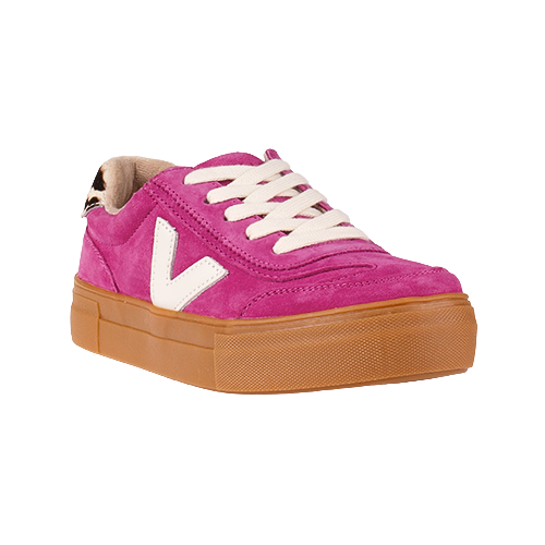 Drilleys Ladies Trainers - Eighty - Fuchsia