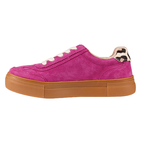 Drilleys Ladies Trainers - Eighty - Fuchsia