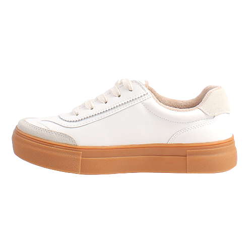 Drilleys Ladies Trainers - Eighty - White / Mauve