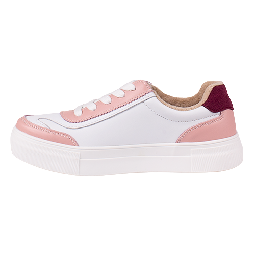 Drilleys Ladies Trainers - Eighty - White Rose