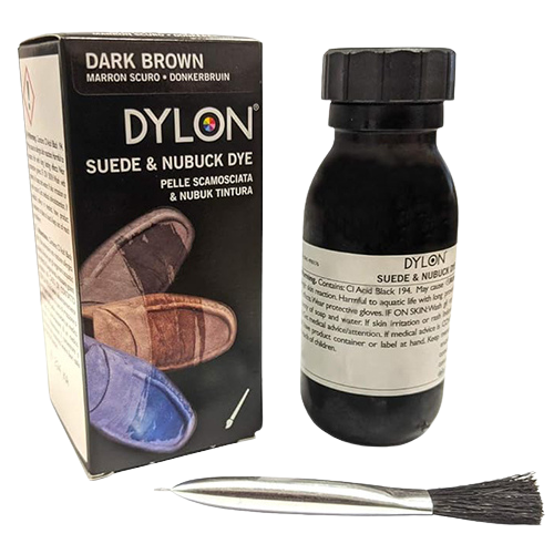 Dylon Suede & Nubuck Dye- 50ml-Dark Brown