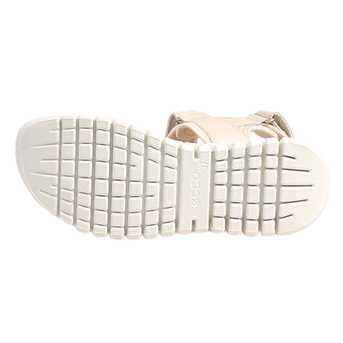 Ecco Gruuv Sol Wedge Sandals - 213103 - Limestone