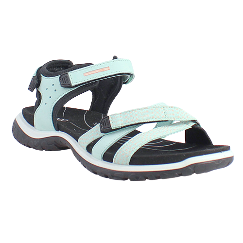 Ecco Ladies Off Road Roam Sandals - 853303 - Green