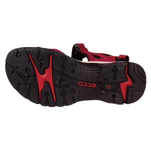 Ecco Ladies Off Road Sandals - 69563 - Red
