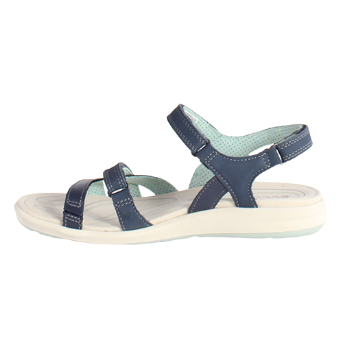 Ecco Ladies Walking Sandals - 821833 - Marine