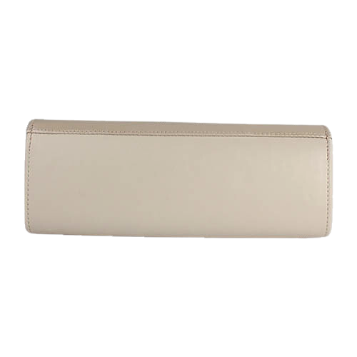 Emis Ladies Leather Clutch Bag - T20 7705 - Cream