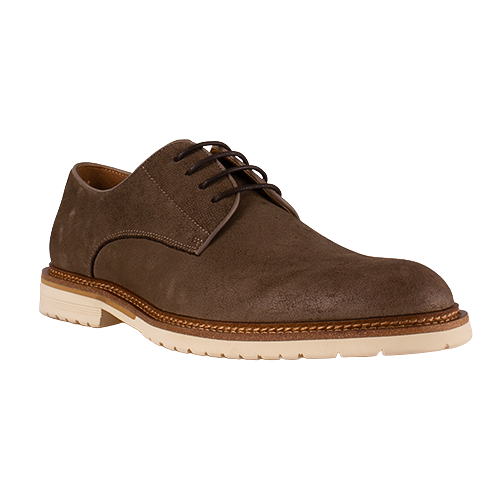 Escape Mans Casual Shoe - Behike - Taupe Nubuck