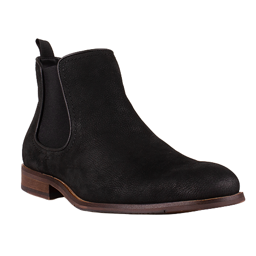 Escape Mans Chelsea Boot - Darnhemp - Black