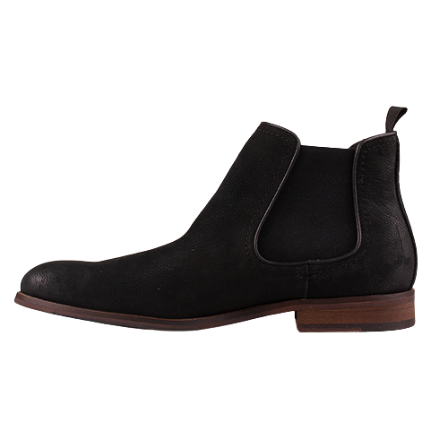 Escape Mans Chelsea Boot - Darnhemp - Black