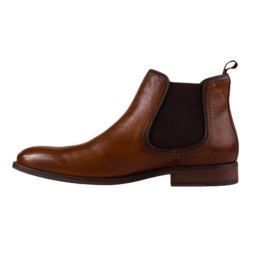 Escape Mans Chelsea Boot - Darnhemp - Brandy